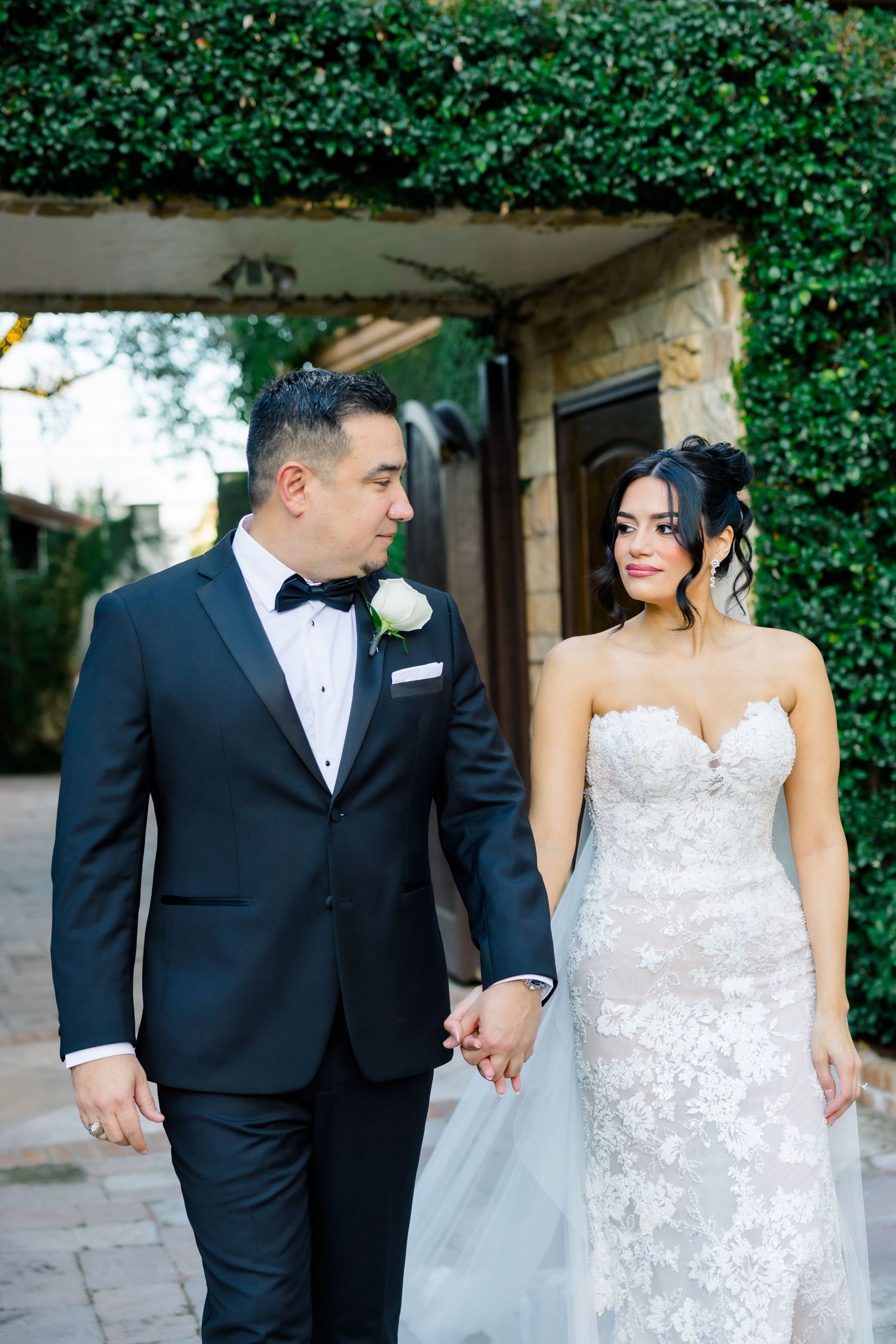 Candid wedding day moment captured by Love Refined Wedding Co