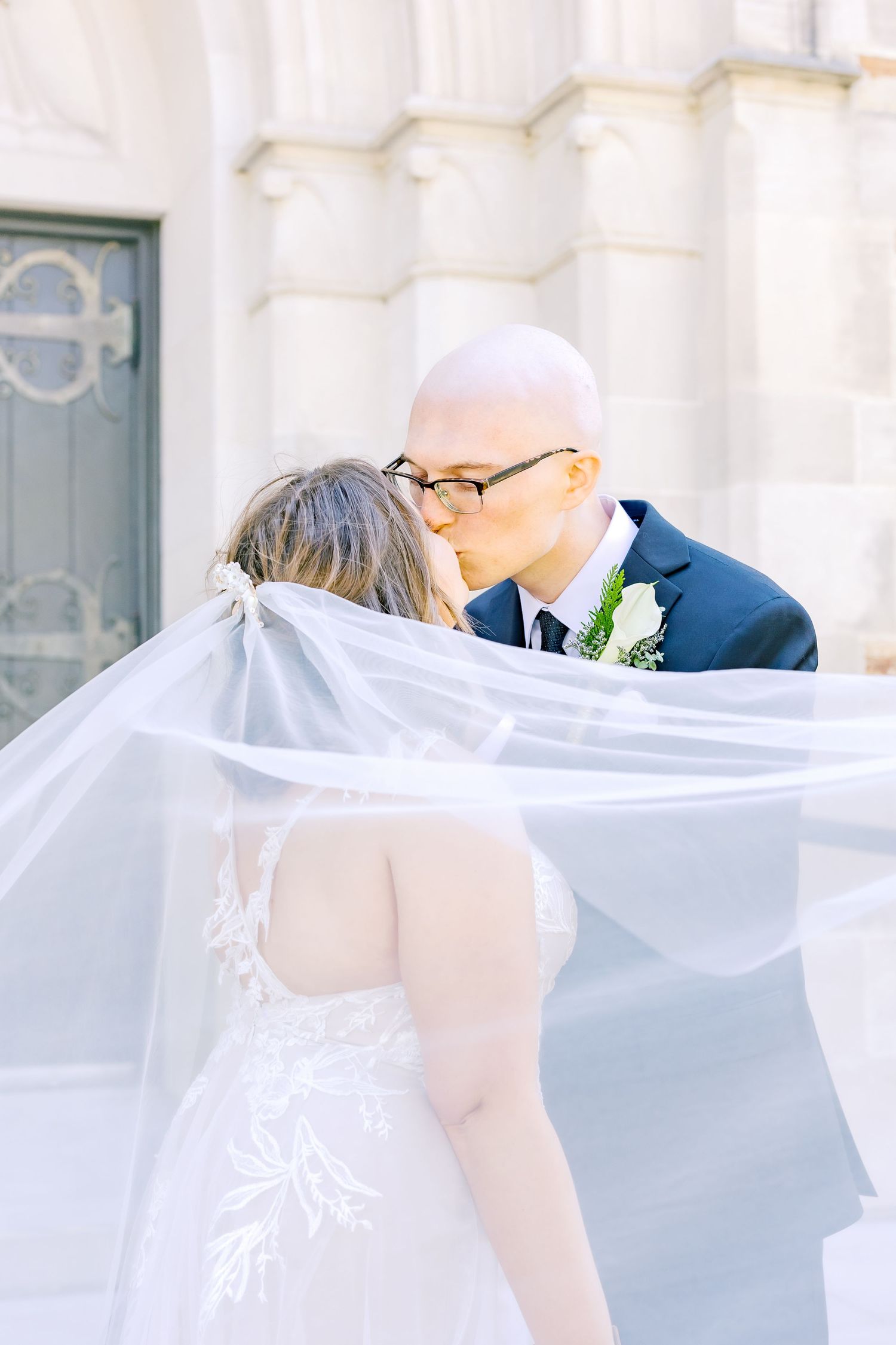 Wedding ceremony moment captured by Love Refined Wedding Co